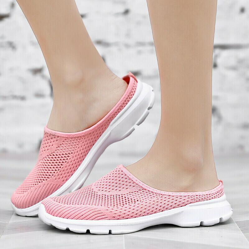 Zapatos Casuales Sin Cordones De Malla Transpirable