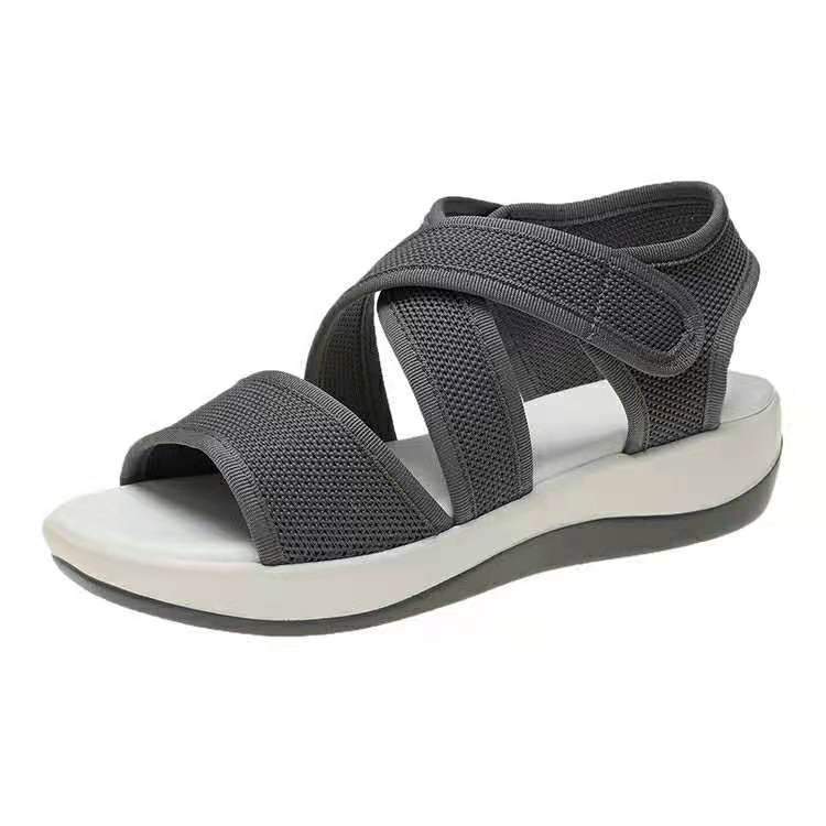 Sandalias De Suela Blanda Para Mujer