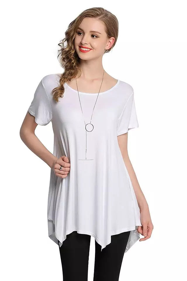 Camiseta holgada con panel cómodo