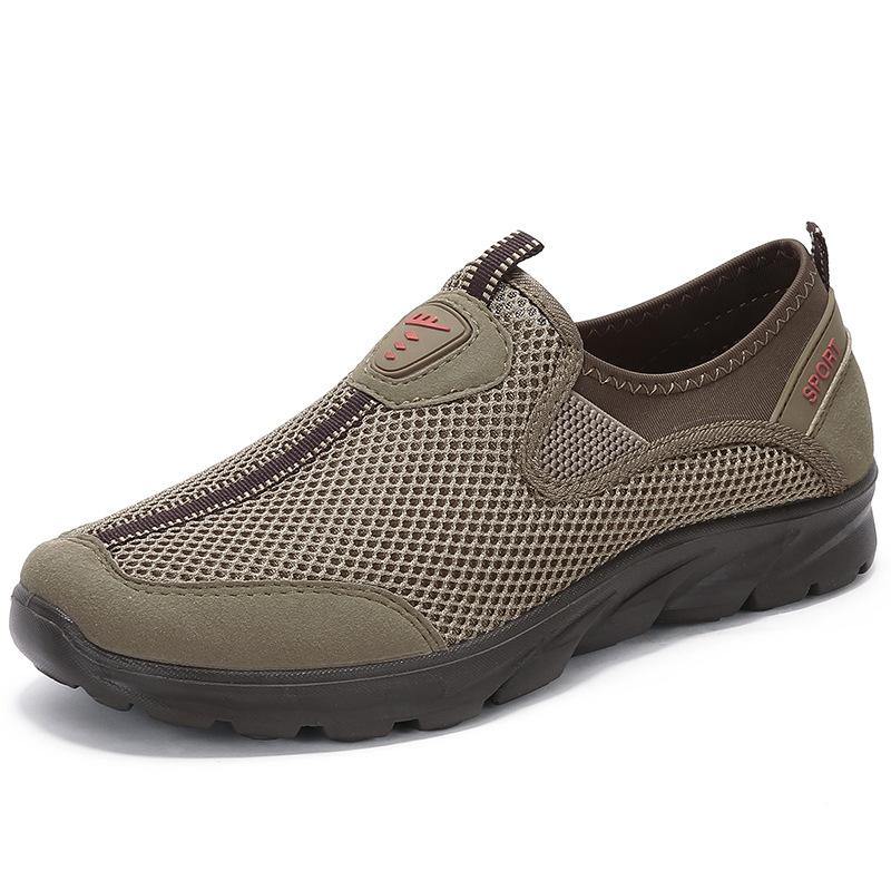 Zapatillas deportivas de malla transpirable para hombre - MXbueno