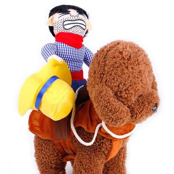 Traje de perro - Cowboy Rider