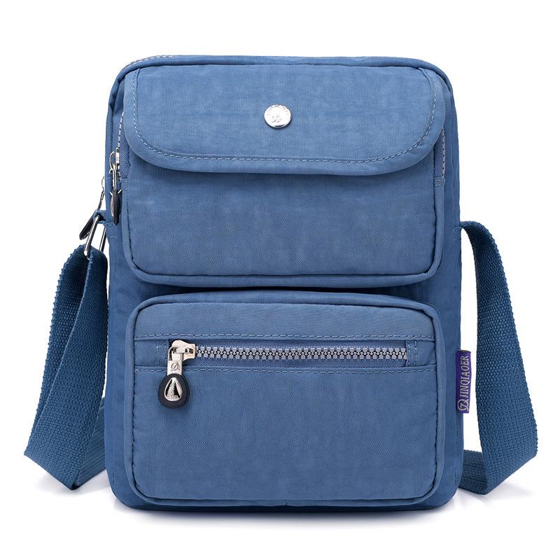 Bolso De Hombro Impermeable Ligero Con Múltiples Bolsillos