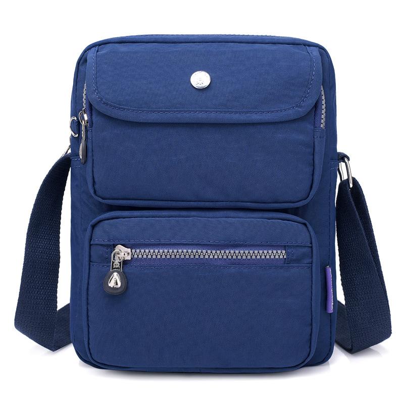 Bolso De Hombro Impermeable Ligero Con Múltiples Bolsillos