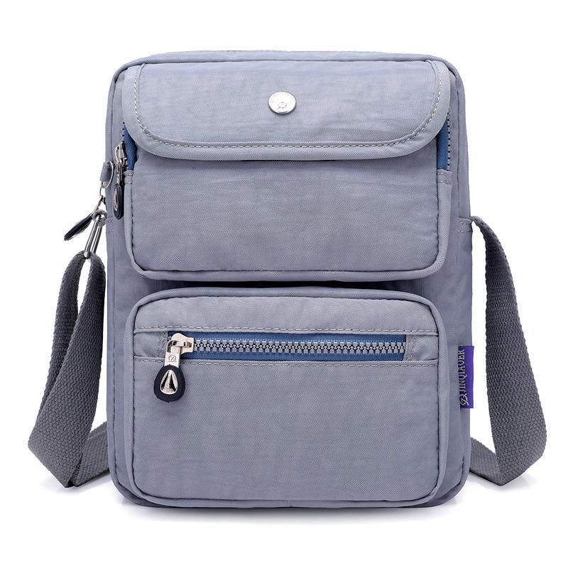 Bolso De Hombro Impermeable Ligero Con Múltiples Bolsillos