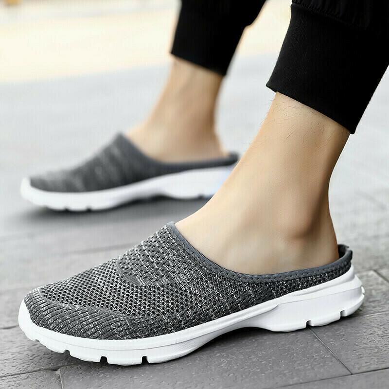 Zapatos Casuales Sin Cordones De Malla Transpirable