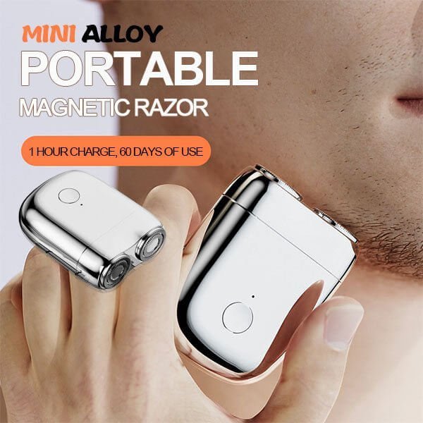Afeitadora Portátil USB Resistente Al Agua Para Hombres