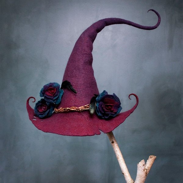 🔥 Fiesta De Halloween Sombreros De Bruja De Fieltro