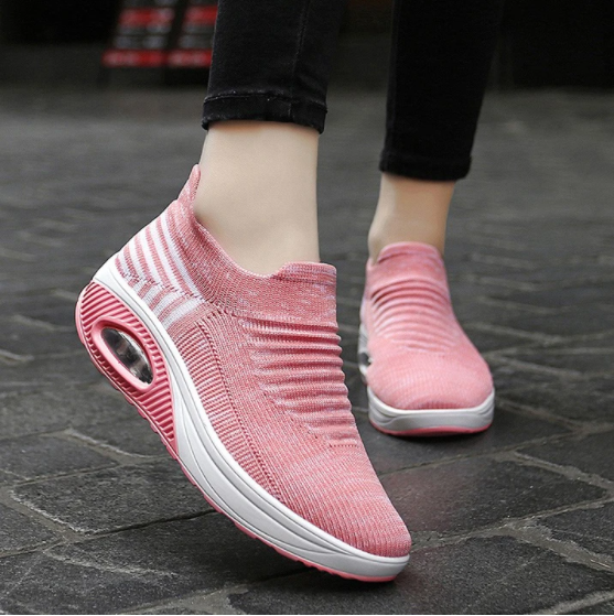 Damas Peso Ligero Zapatos Corrientes Respirables - MXbueno
