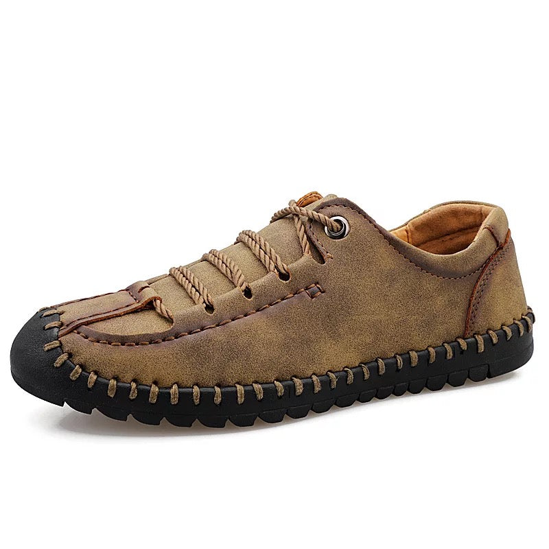 Cosido a mano zapatos casuales suaves(Tres generaciones)