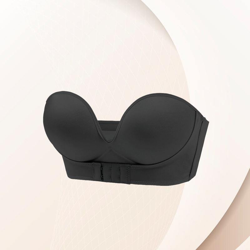 Bra - Front Buckle Strapless Adjustable Bra - MXbueno
