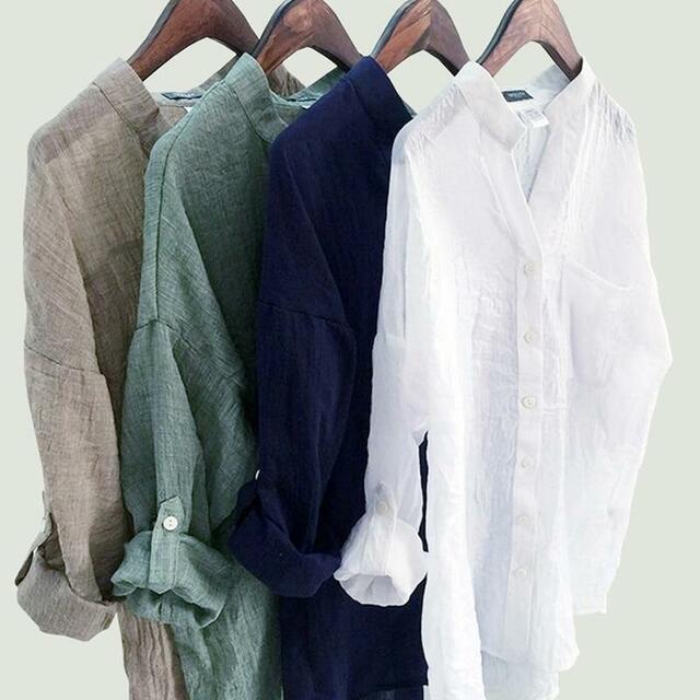 ¡VENTA! Camisa de lino natural