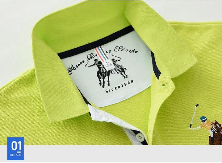 Camiseta Polo Casual de Negocios Tamaño M a 4XL - MXbueno