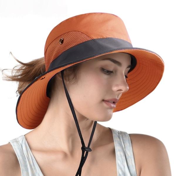 Sombrero solar plegable de protección UV