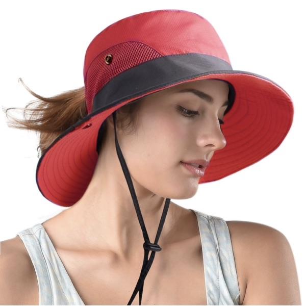 Sombrero solar plegable de protección UV