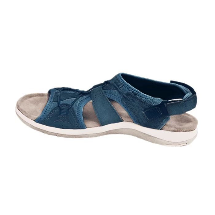 Sandalias casual de punta redonda