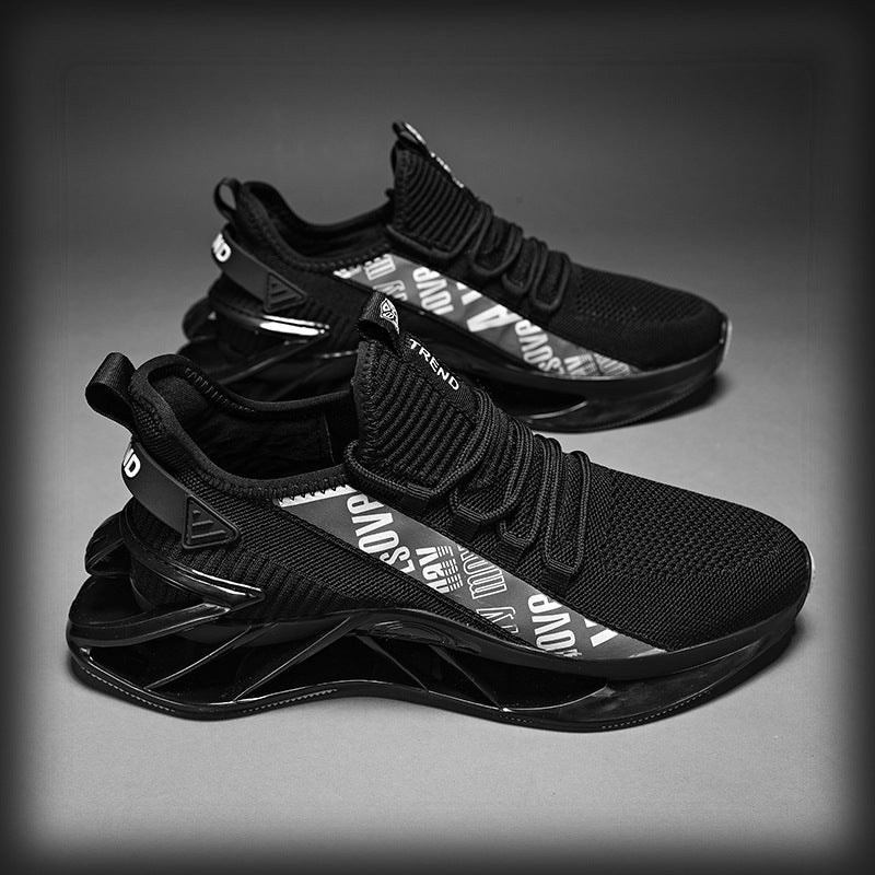 Zapatos Casuales Para Hombre, Zapatillas De Lujo De Entrenamiento, Mocasines A La Moda De Carrera, Blancas, Para Correr