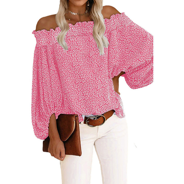 Top Suelto Con Mangas De Linterna Ropa De Mujer