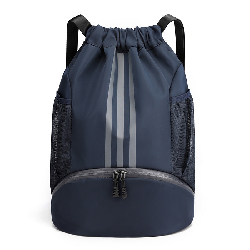 Bolsa De Fútbol Mochila Bolsa De Almacenamiento Bolsillo Grande