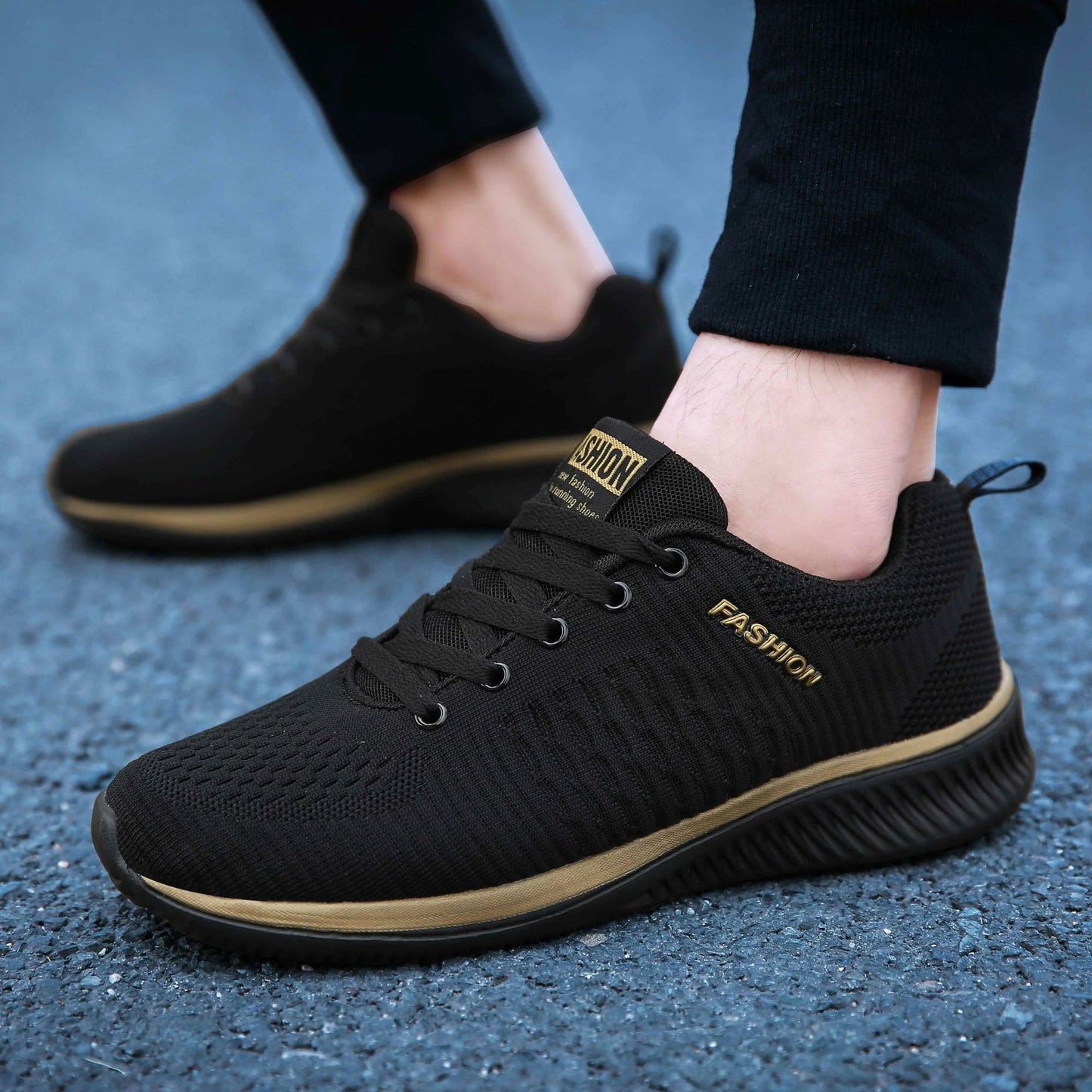 Zapatillas De Hombre De Punto Cómodas