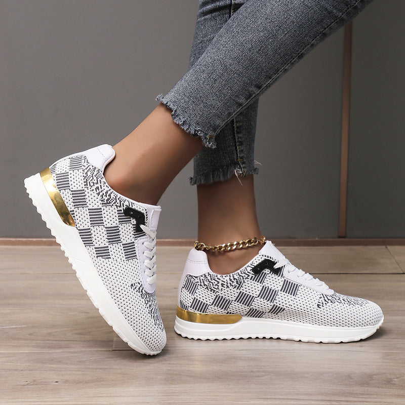 Zapatos Ortopédicos Casuales Con Cordones Para Mujer