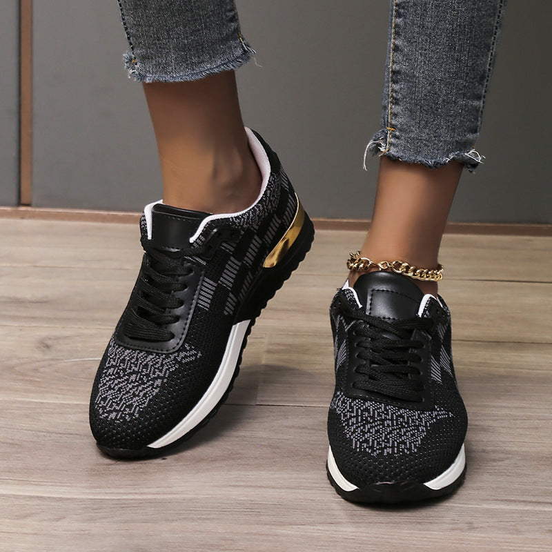Zapatos Ortopédicos Casuales Con Cordones Para Mujer