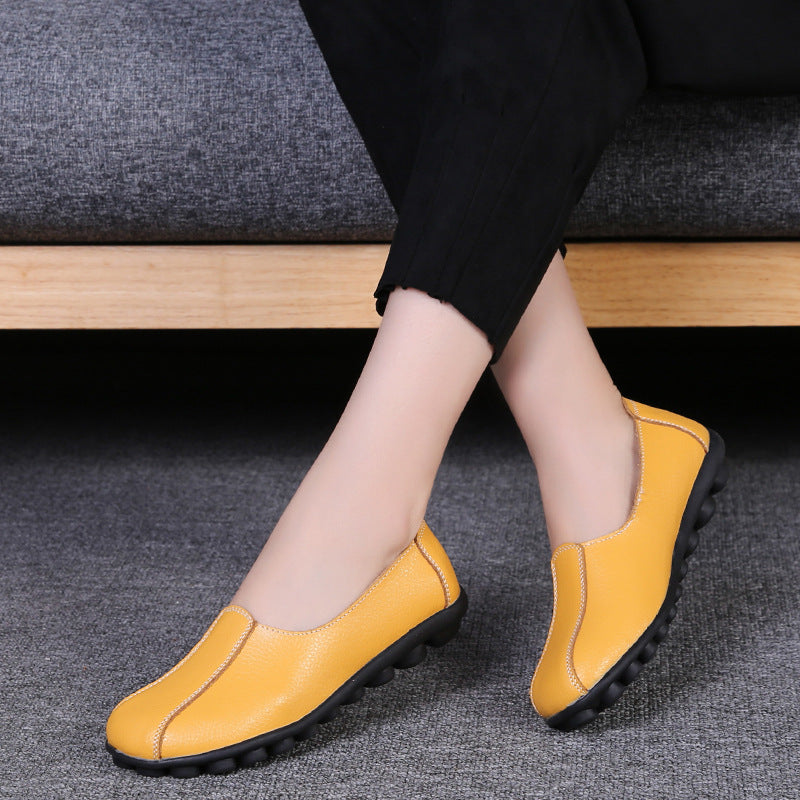 Zapatos De Cuero De Alta Calidad, Súper Suaves Y Transpirables, Antideslizantes Y Livianos