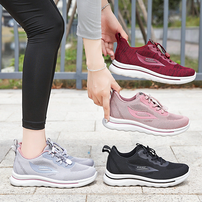 2022 Zapatillas De Correr Para Mujer Zapatillas De Suela Blanda Transpirables