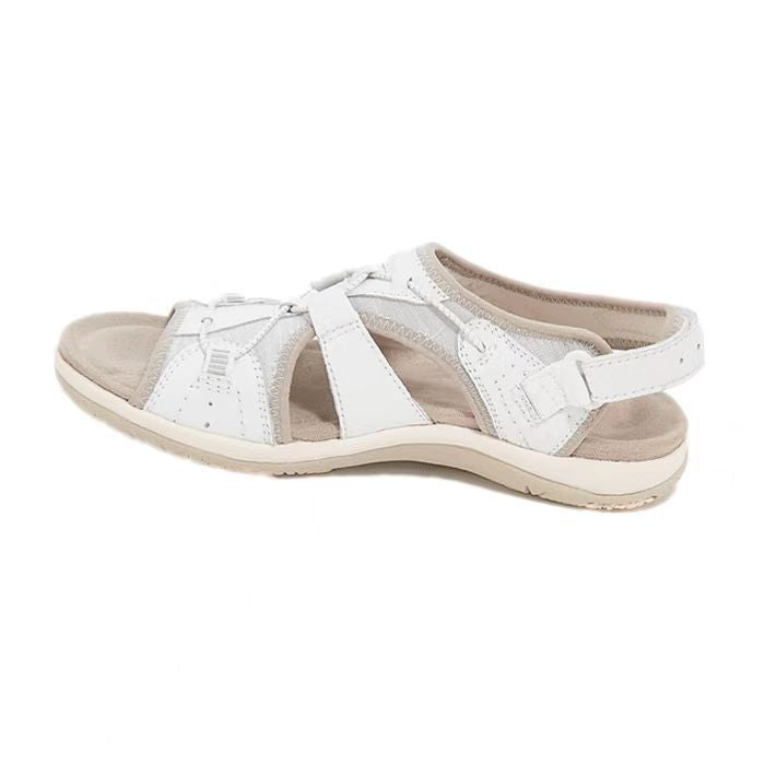 Sandalias casual de punta redonda