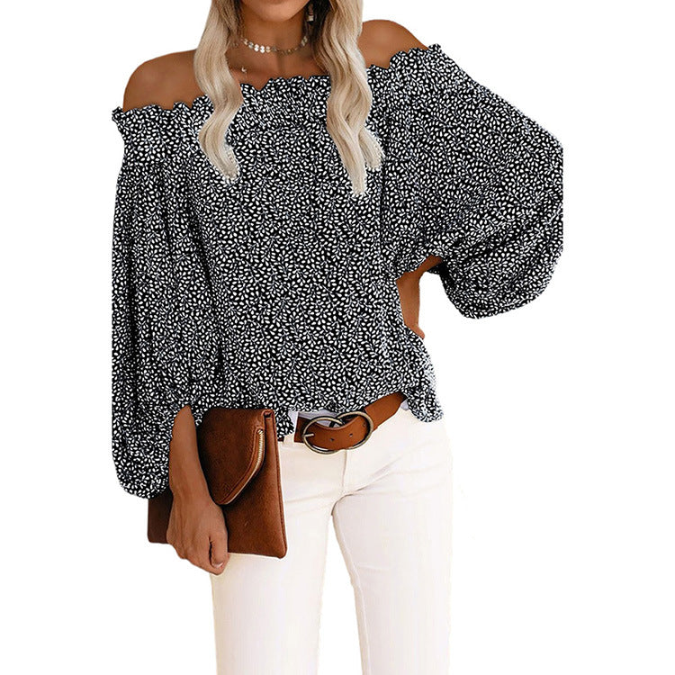Top Suelto Con Mangas De Linterna Ropa De Mujer