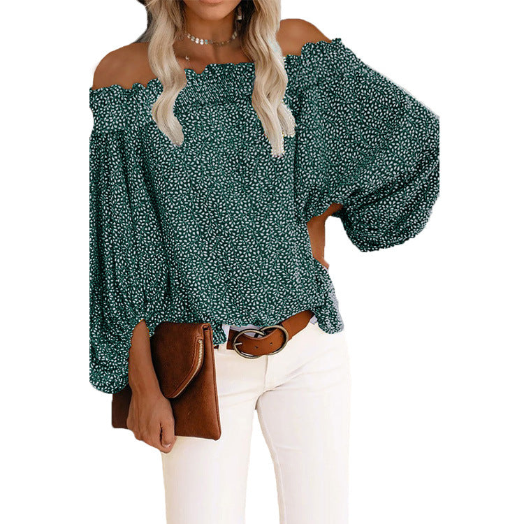 Top Suelto Con Mangas De Linterna Ropa De Mujer