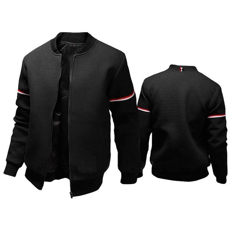 Suéter tipo cárdigan con cremallera para hombre - MXbueno