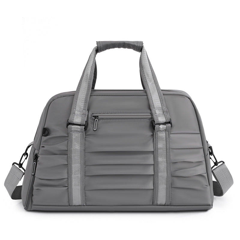 Bolsas De Viaje De Corta Distancia De Gran Capacidad Portátiles, Bolsas De Fitness Separadas Secas Y Húmedas