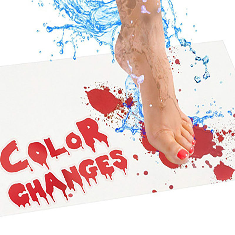 🎁Promoción Día de Muertos🎃-3D Alfombrilla De Baño Que Cambia De Color