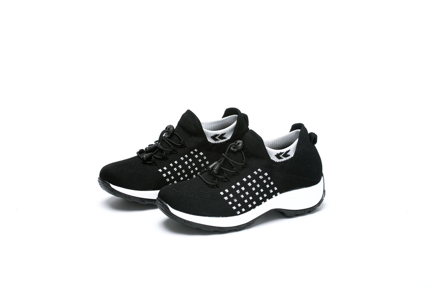 Zapatillas De Deporte Respirables De Moda De Moda Con Parche De Goma