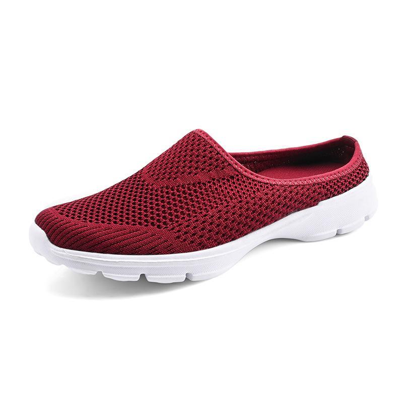 Zapatos Casuales Sin Cordones De Malla Transpirable