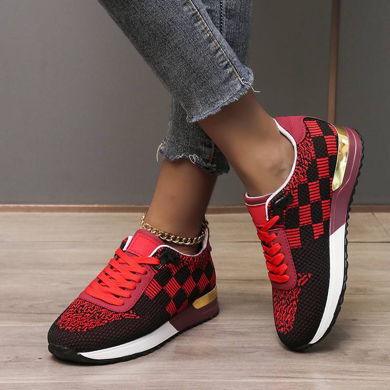 Zapatos Ortopédicos Casuales Con Cordones Para Mujer