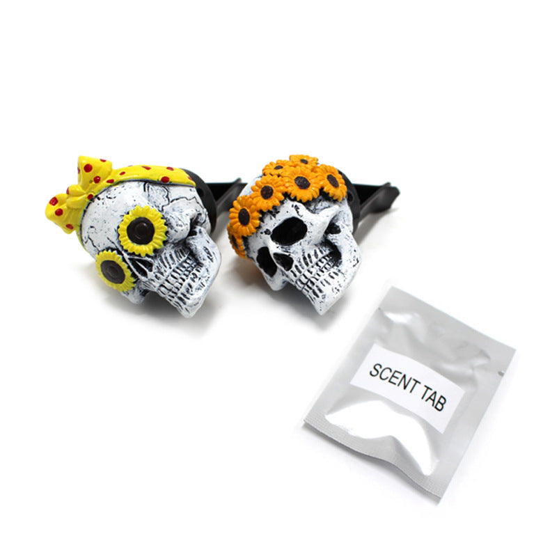 🎃venta Caliente De Halloween Temprano- 🎃 CrÁneos Malvados Con Ambientador De Aire Y Compre 2 Obtenga 1 Gratis (3 Juegos)