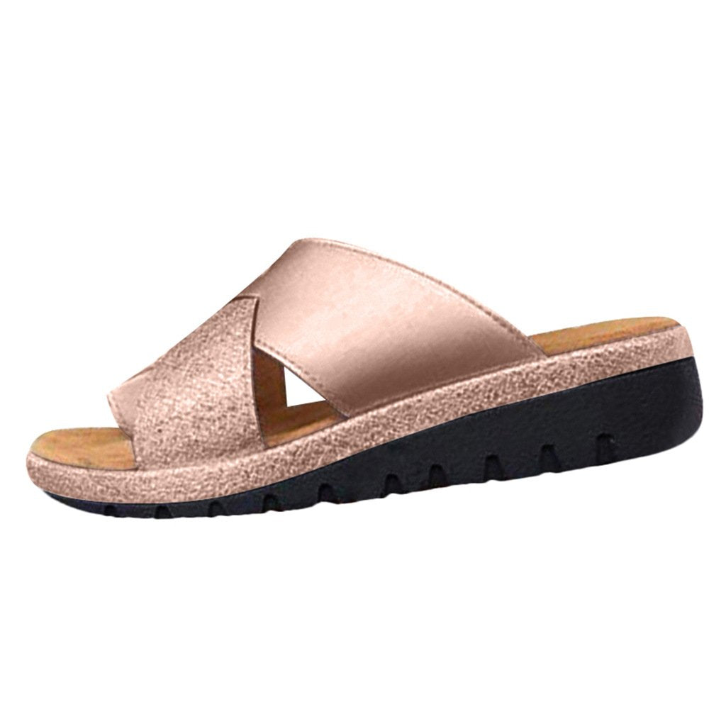 Sandalias De Fondo Suave De Verano