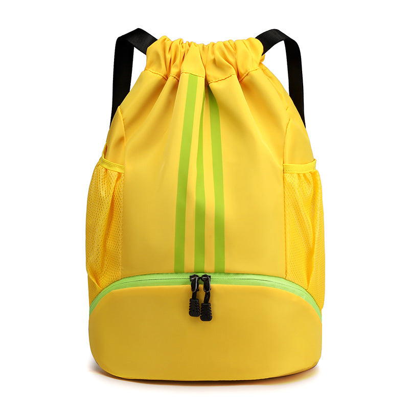 Bolsa De Fútbol Mochila Bolsa De Almacenamiento Bolsillo Grande