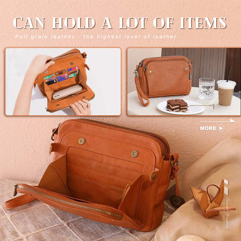 Bolsos De Lujo Con Bolsos De Cuero De Tres Capas De Gran Capacidad Y Bolsas De Embrague