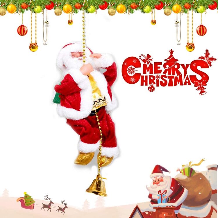 Cuerda De Escalada De Papá Noel - Cuerda De Escalada Musical De Papá Noel 🎄Venta caliente anticipada de Navidad🎄