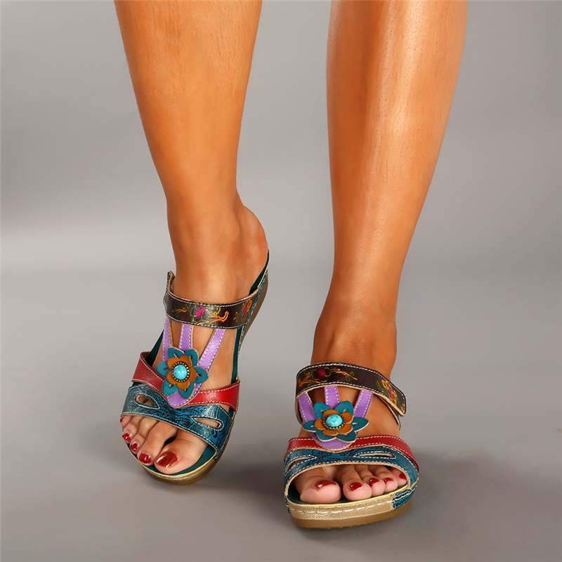 Zapatillas para mujer de estilo Bohemias Vintage