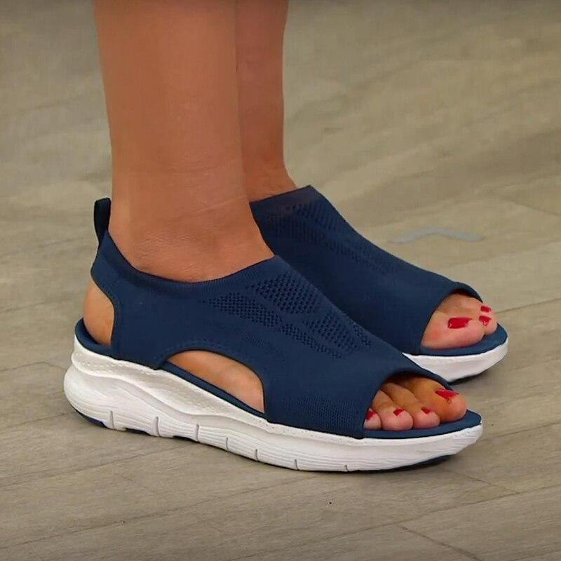 Mesh Platform Summer Mujer Zapatos - MXbueno
