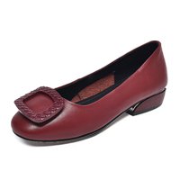 Zapatos Cómodos De Pura Piel De Vacuno De Alta Calidad.