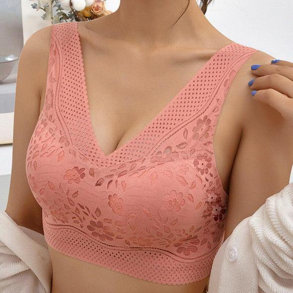 Ropa interior deportiva de encaje sin anilla de acero
