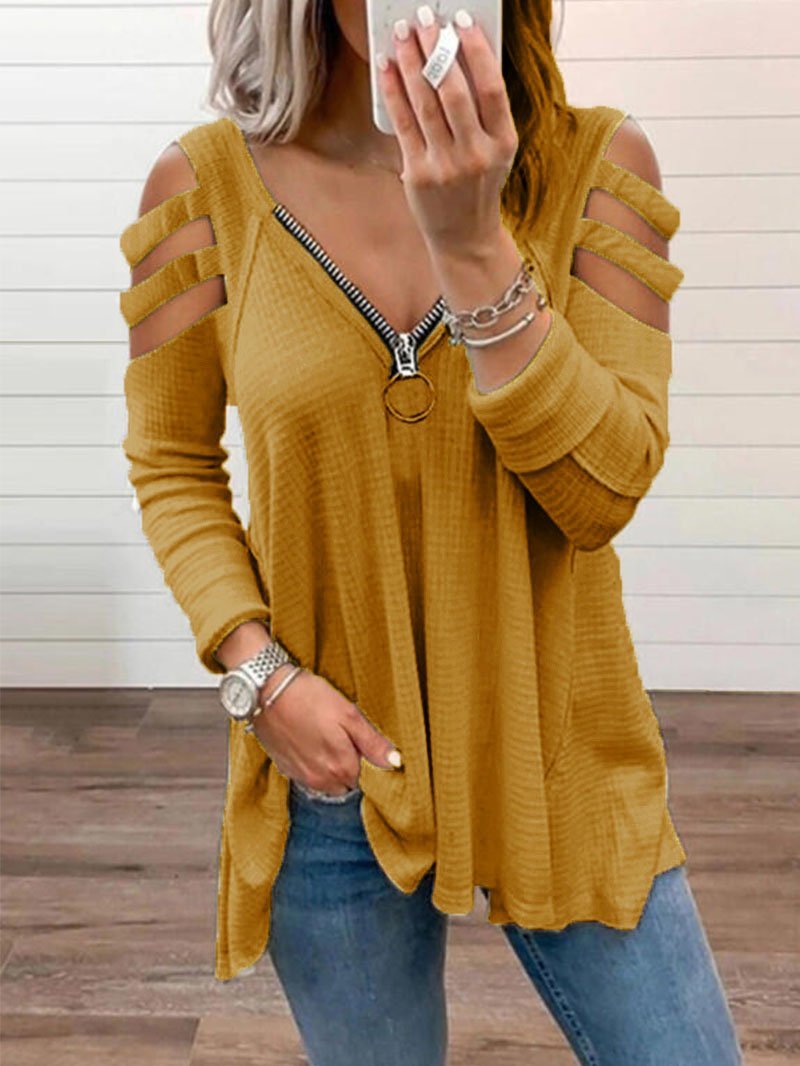 Tops Sexy Con Estampado De Letras Y Cuello En V Sin Tirantes Para Mujer