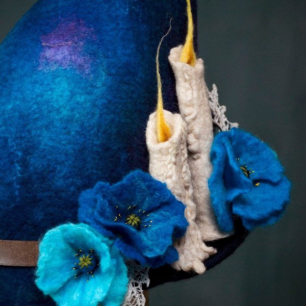 🔥 Fiesta De Halloween Sombreros De Bruja De Fieltro