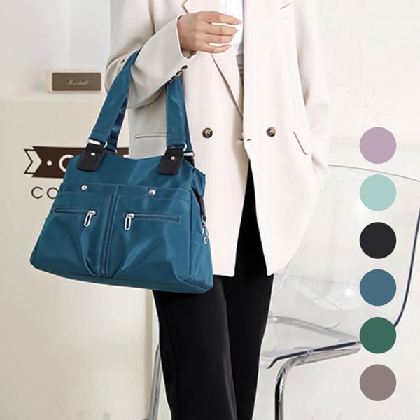 Bolsos De Hombro Impermeables De Gran Capacidad Y Bolsas Múltiples