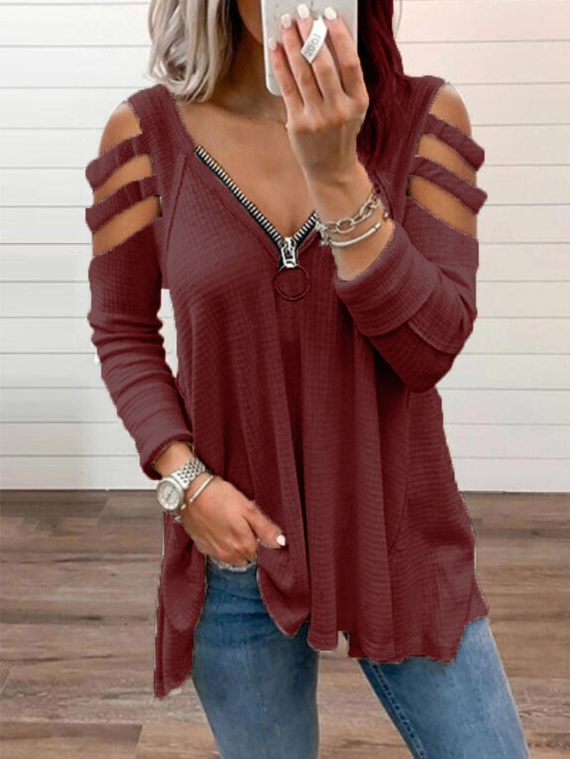 Tops Sexy Con Estampado De Letras Y Cuello En V Sin Tirantes Para Mujer