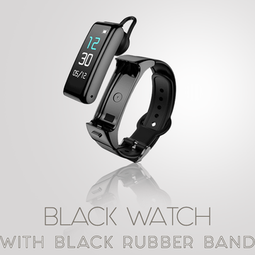 Nueva Pulsera Inteligente 2 En 1 Con Auriculares Bluetooth